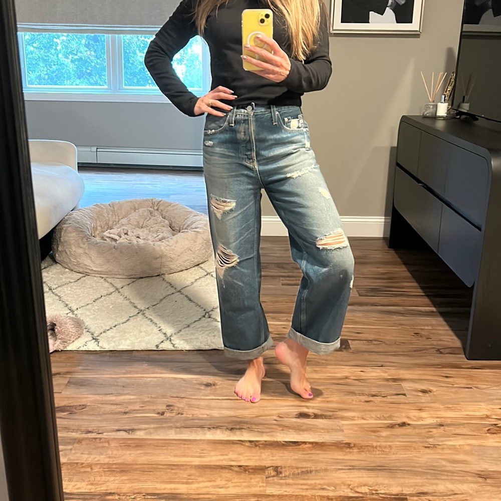 AG KNOXX High-rise, baggie, boyfriend 25R